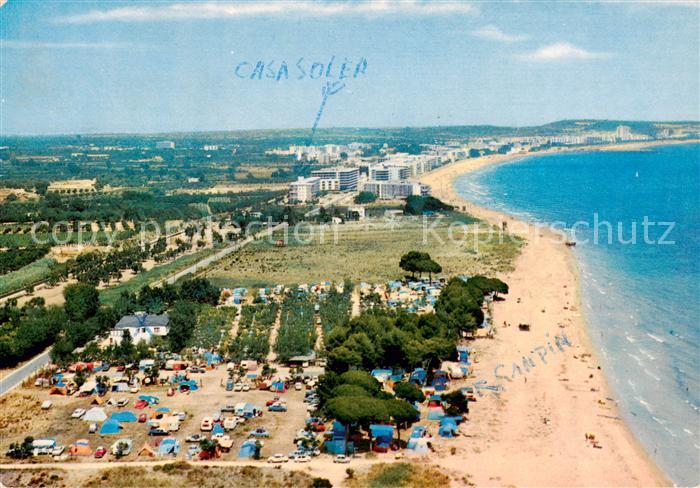 Cambrils Costa Dorada ES Camping Sol Fliegeraufnahme