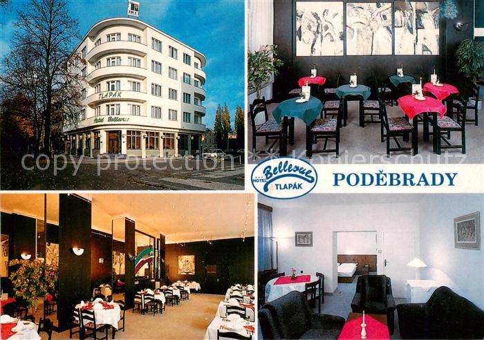Podebrady Bad Podiebrad CZ Hotel Bellevue Tlapak