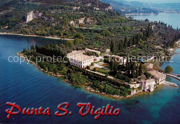Punta San Viglio Lago di Garda IT Veduta aerea