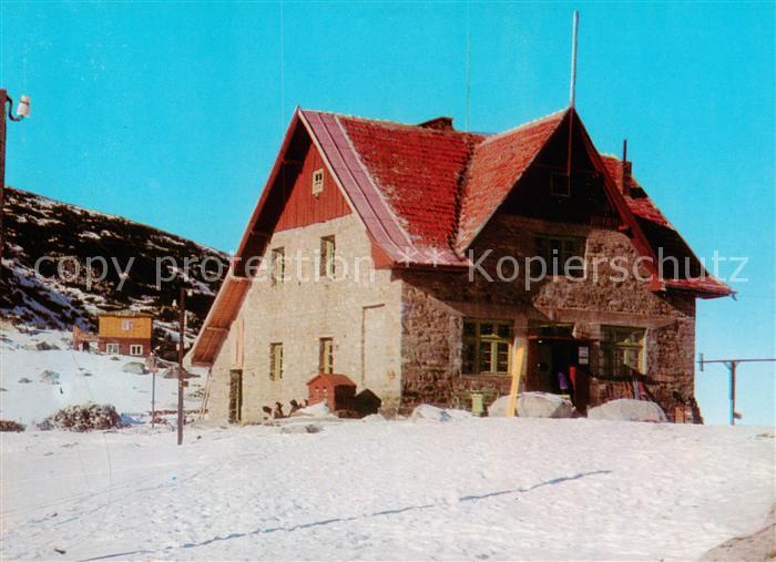 Rila Rilo BG Berghuette Mussala im Winter