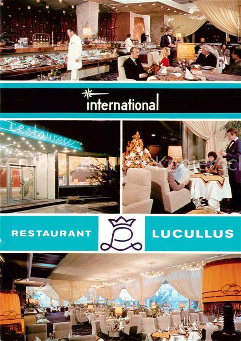Brno Bruenn CZ Hotel International Restaurant Lucullus