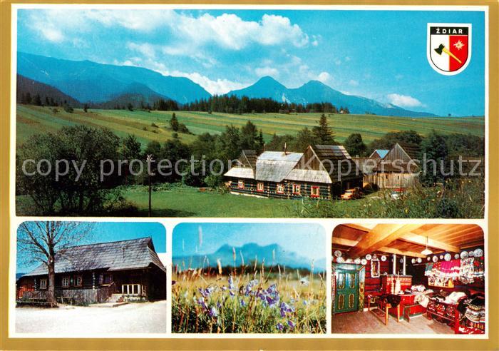 Vysoke Tatry SK Razovita fudova architecktura Zdiarska izba Belianske Tatry Inte