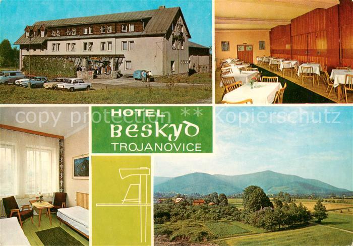 Trojanovice Hotel Beskyd Landschaftspanorama