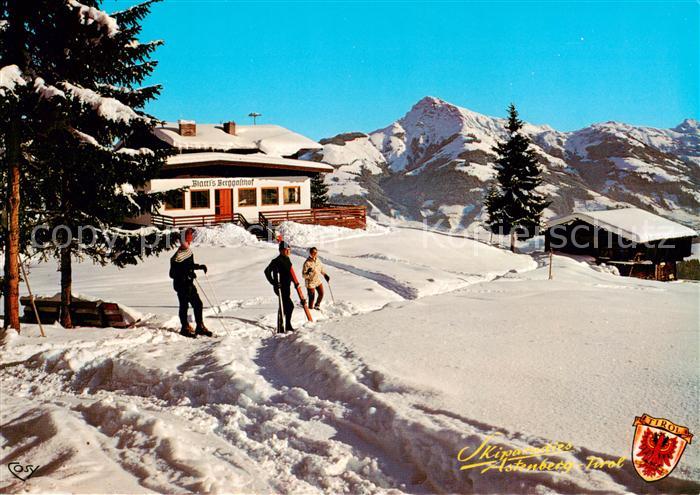 Going Ellmau Wilden Kaiser Tirol Blattls Berggasthof mit Kitzbueheler Horn