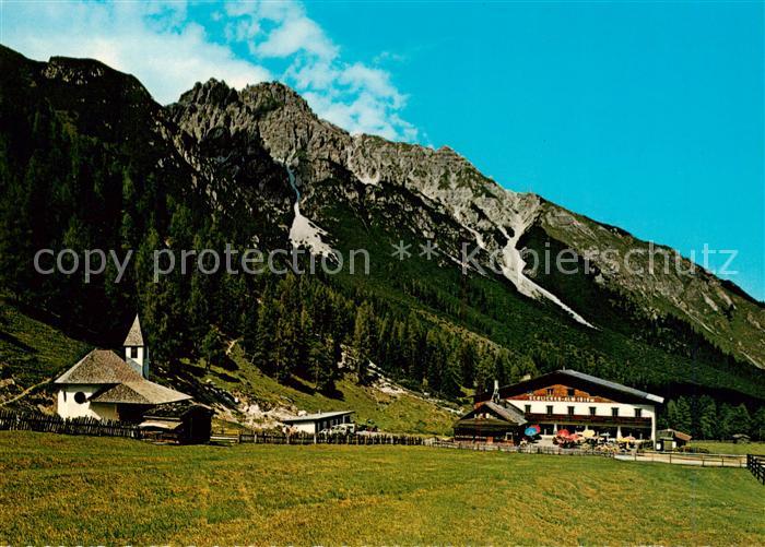 Fulpmes Tirol AT Alpengasthof Schlickeralm mit Marchreisenspitze