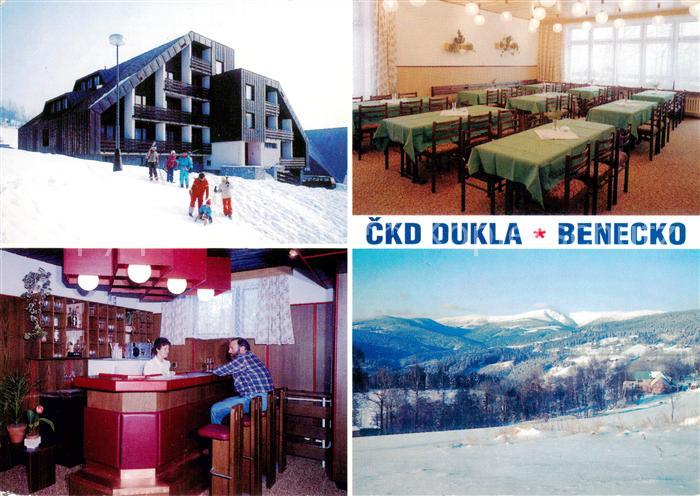 Benecko Semily CZ Chata Vega CKD Dukla Bar Gaststube