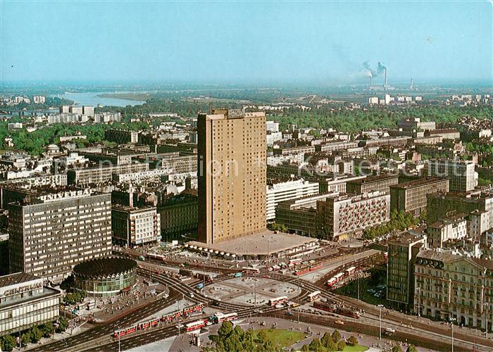 Warszawa Rondo na skrztowaniu Alei Jerozolimskich z ulica Marszalkowska