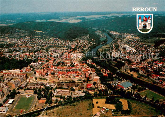Beroun Beraun CZ Fliegeraufnahme