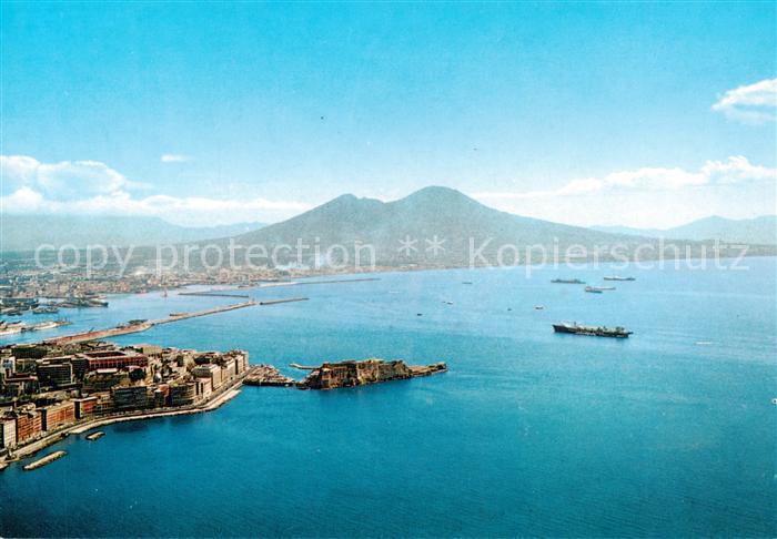Napoli Neapel IT Veduta aerea