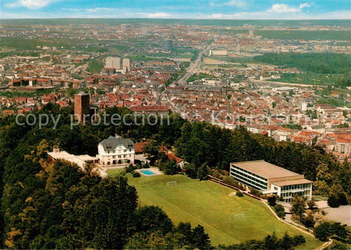 Karlsruhe Baden Sportschule Schoeneck das Bad Fussballverbandes Fliegeraufnahme