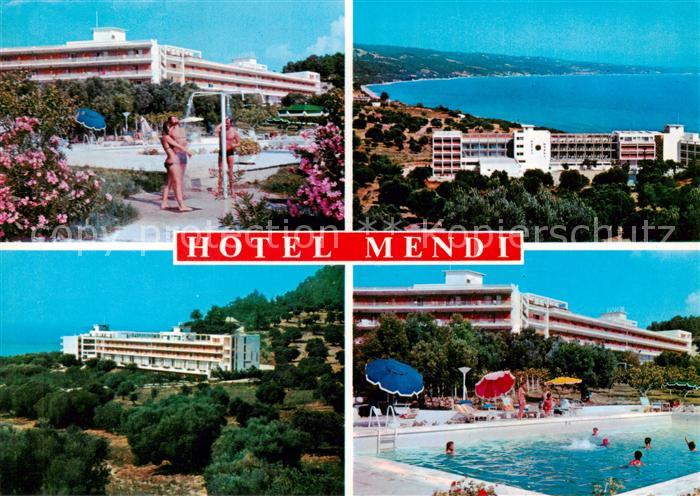 Halkidiki Chalkidiki Greece Hotel Mendi Schwimmbad Panorama