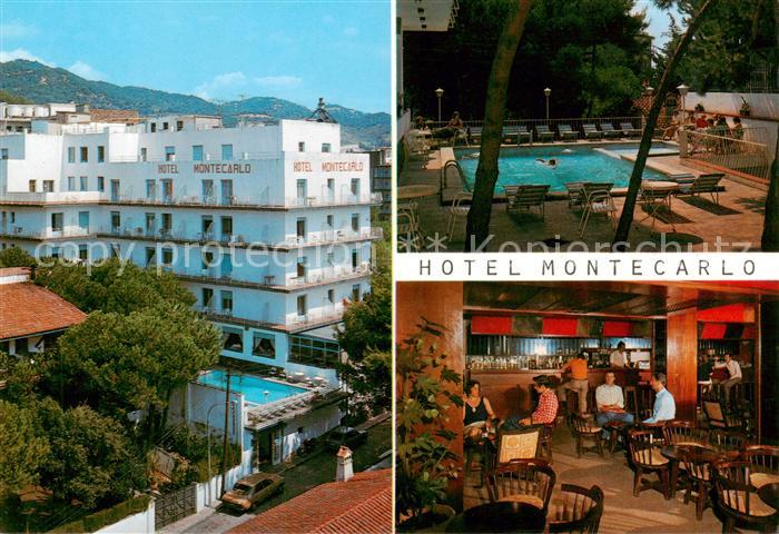 Lloret de Mar Hotel Montecarlo Pool Gastraum Bar