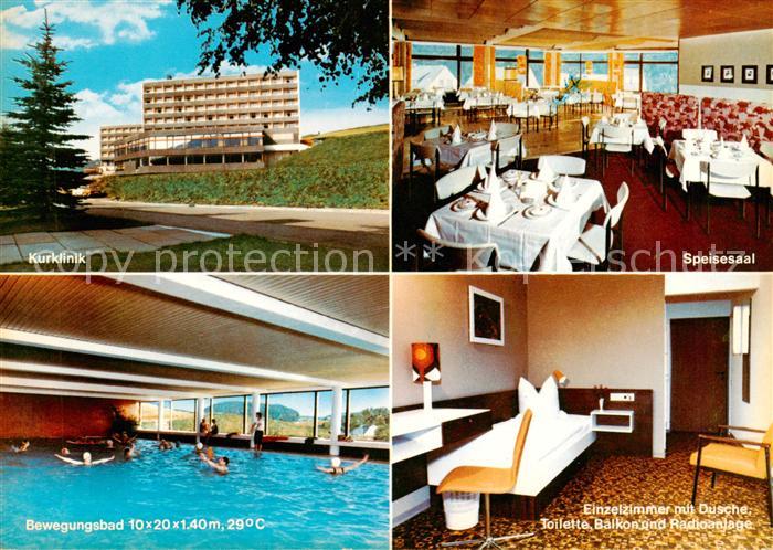 Willingen Sauerland Kurklinik Speisesaal Bewegungsbad Einzelzimmer