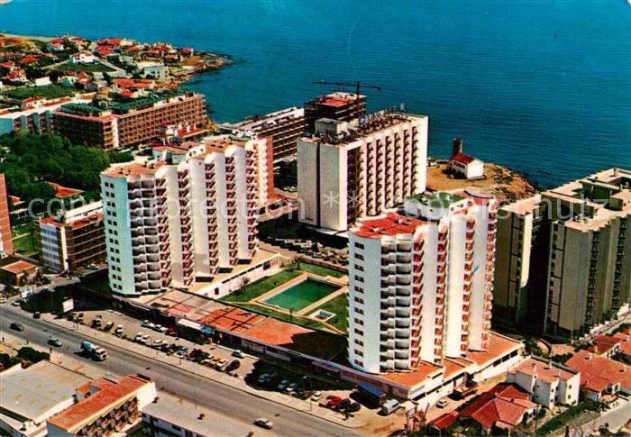 Benalmadena Costa del Sol ES Apartamentos Diana Fliegeraufnahme