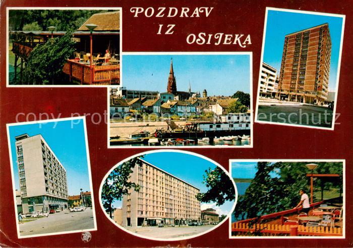 Osijek Croatia Teilansichten