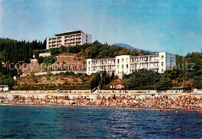 Alushta Krim Crimea Beach in the Workers Corner