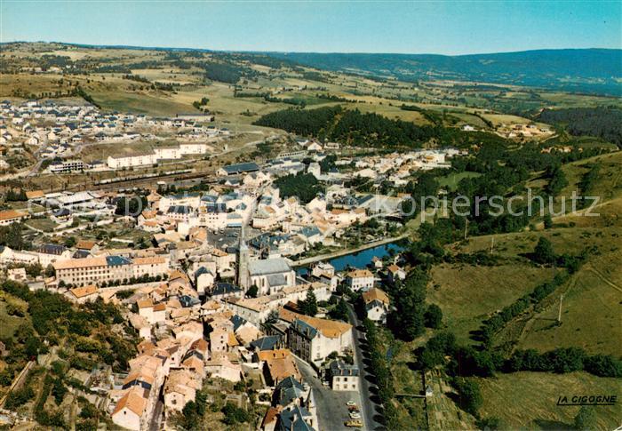 Saint-Flour 15 Cantal Vue aerienne