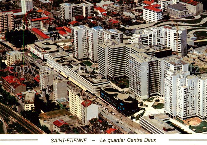 Saint-Etienne 42 Loire Vue aerienne du quartier Centre Deux