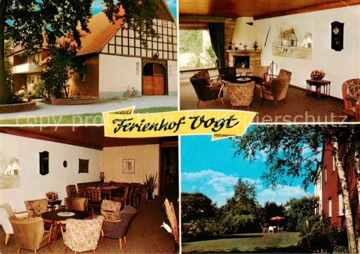 Bad Rothenfelde Ferienhof Vogt Kaminzimmer Stube Garten