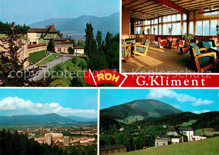 Frenstat pod Radhostem CZ Trojanovice Zotavovna ROH Gustav Kliment Halle Panoram