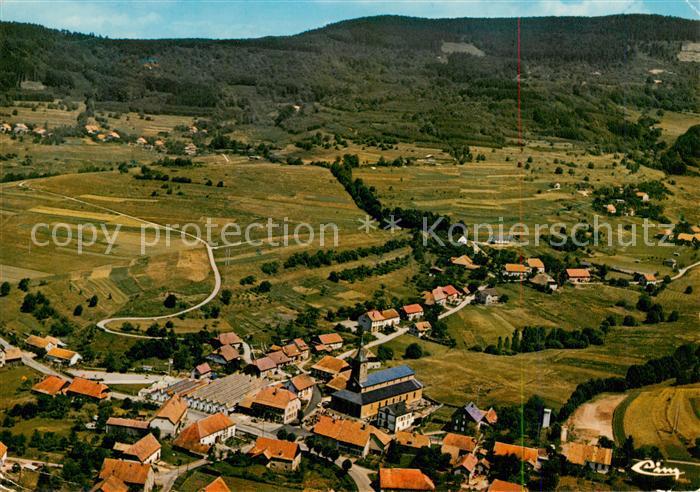 Ranrupt Vue aérienne au fond Fonrupt