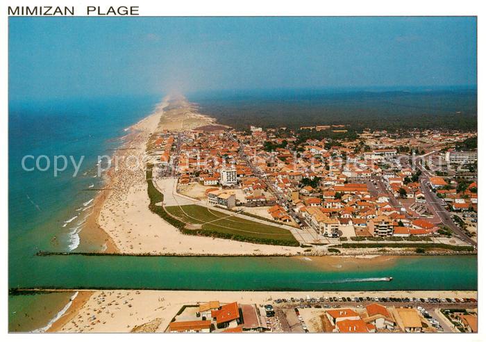 Mimizan Plage 40 Landes Vue aérienne Collection Image de France