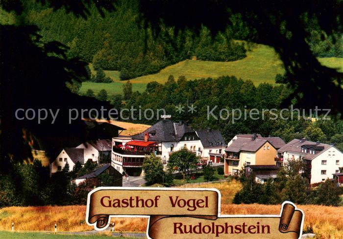 Rudolphstein Gasthof Hotel Pension Vogel
