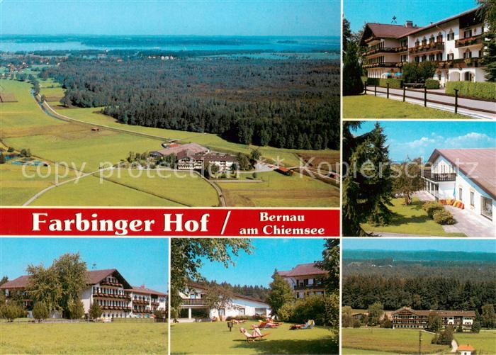 Bernau Chiemsee Farbinger Hof Luftbild Panorama