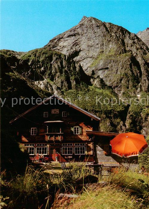 Ginzling Mayrhofen Tirol AT Grawand-Huette im Zemmgrund Zillertaler Alpen
