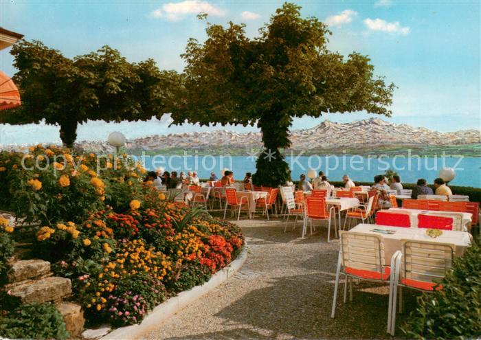 ueberlingen Bodensee Kur- und Parkhotel St. Leonhard Terrasse