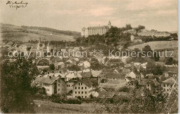 Vimperk Winterberg Boehmen CZ Panorama