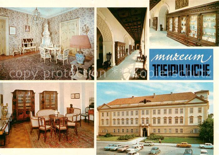 Teplice  Teplitz-Schoenau CZ Dnesni muzeum Misensky pokoj  Chodba Pametni mistno