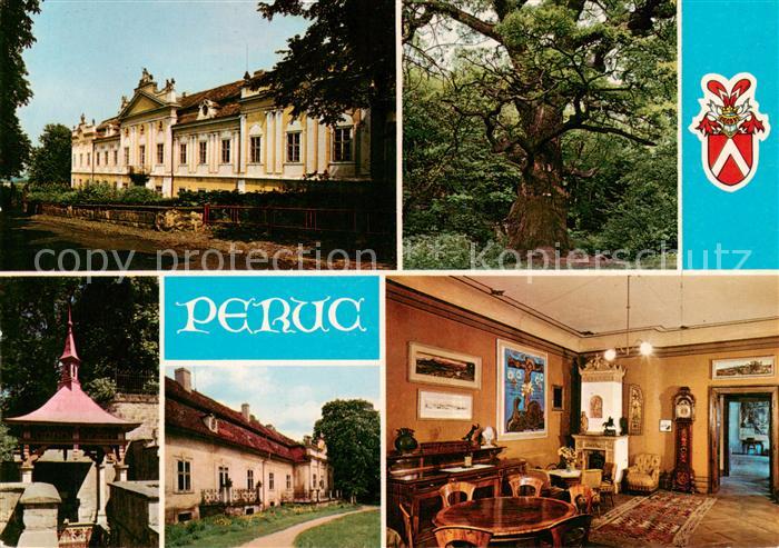 Peruc CZ Zamek Dub Oldrich Bozencina studanka Interier E Filly