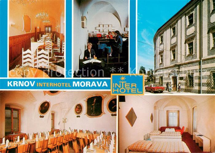 Krnov CZ Interhotel Morava Gastraeume Bar Zimmer