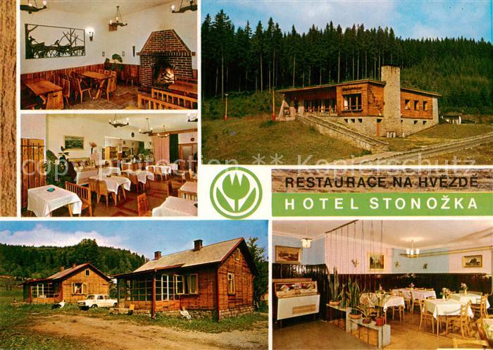 Karlova Studanka Karlsbrunn Schlesien CZ Restaurace na hvezde