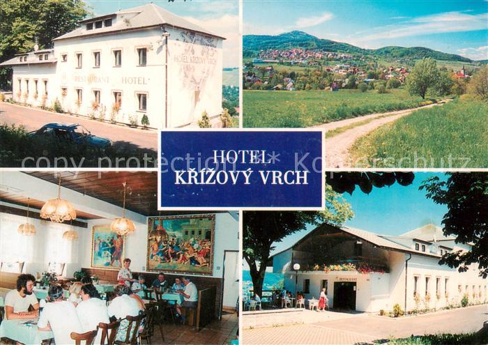 Jiretin pod Jedlovouk St Georgenthal CZ Hotel Krizovy Vrch Gastraum Panorama