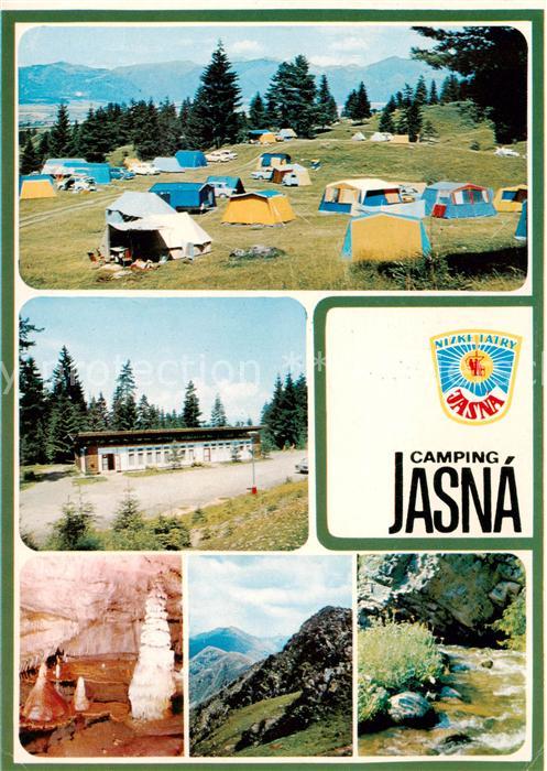 Nizke Tatry Slovakia Camping Jasna im Demanova Tal Freiheitsgrotte Dumbier und C