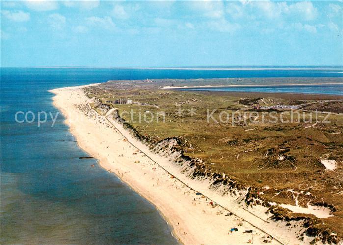 Insel Sylt Nordspitze der Ellenbogen Fliegeraufnahme