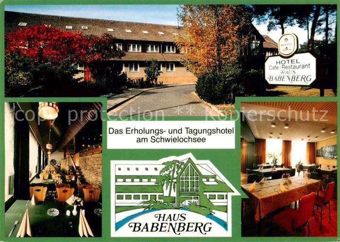 Schwielochsee Hotel Cafe Restaurant Haus Babenberg Gastraeume