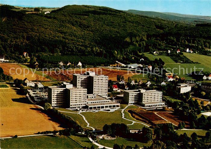 Bad Salzuflen Kliniken am Burggraben Fliegeraufnahme