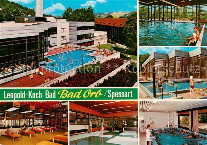 Bad Orb Leopold Koch Bad Hallenbad Liegeraum Gymnastikhalle Hallenbad