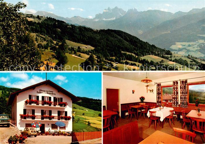 Lazfons Albergo Croce Bianca Gaststube Panorama