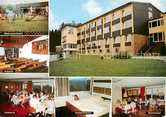 Kirchhundem Josef Gockeln Haus Mehrzweckhalle Kapelle Cafeteria Doppelzimmer Spe