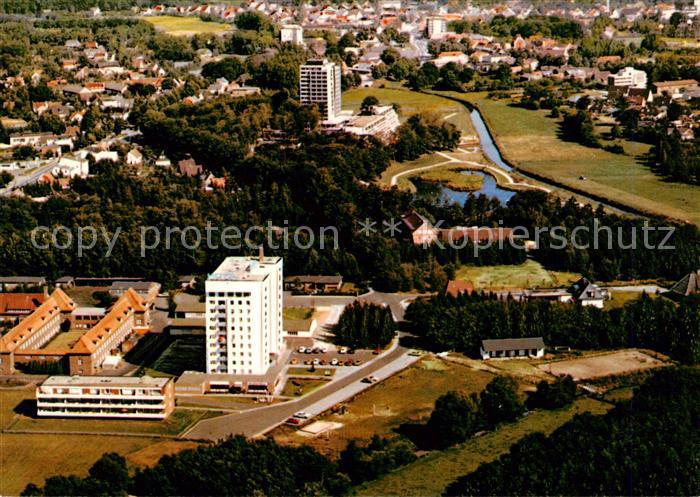 Bad Bramstedt Sol und Moorbad Fliegeraufnahme