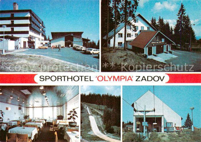 Zadov Stachy CZ Sporthotel Olympia Bezecky areal Velka jidelna Skokansky mustek
