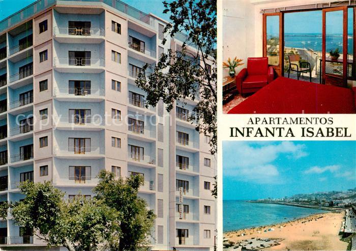 Las Palmas Gran Canaria Apartamentos Infanta Isabel Zimmer Strand