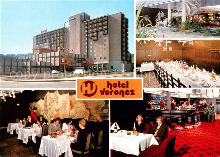 Brno Bruenn CZ Interhotelhotel Voronez Gastraeume Bar Festtafel Foyer