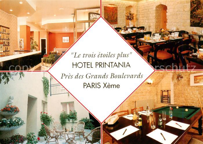 Paris 75 Hotel Printania Vue partielle