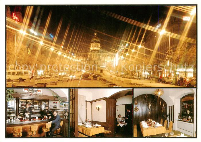 Praha Prahy Prague Vinny Restaurant Ve Stepanske Bar Gastraeume
