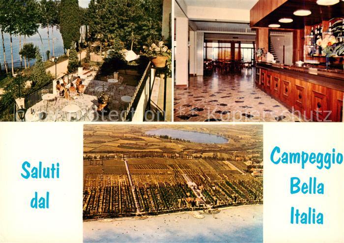Peschiera del Garda IT Campeggio Bella Italia Terrasse Theke